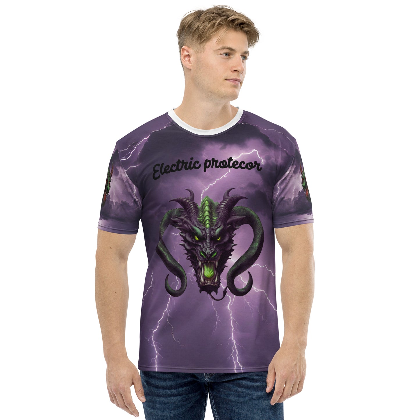 Lightning dragon Men's t-shirt