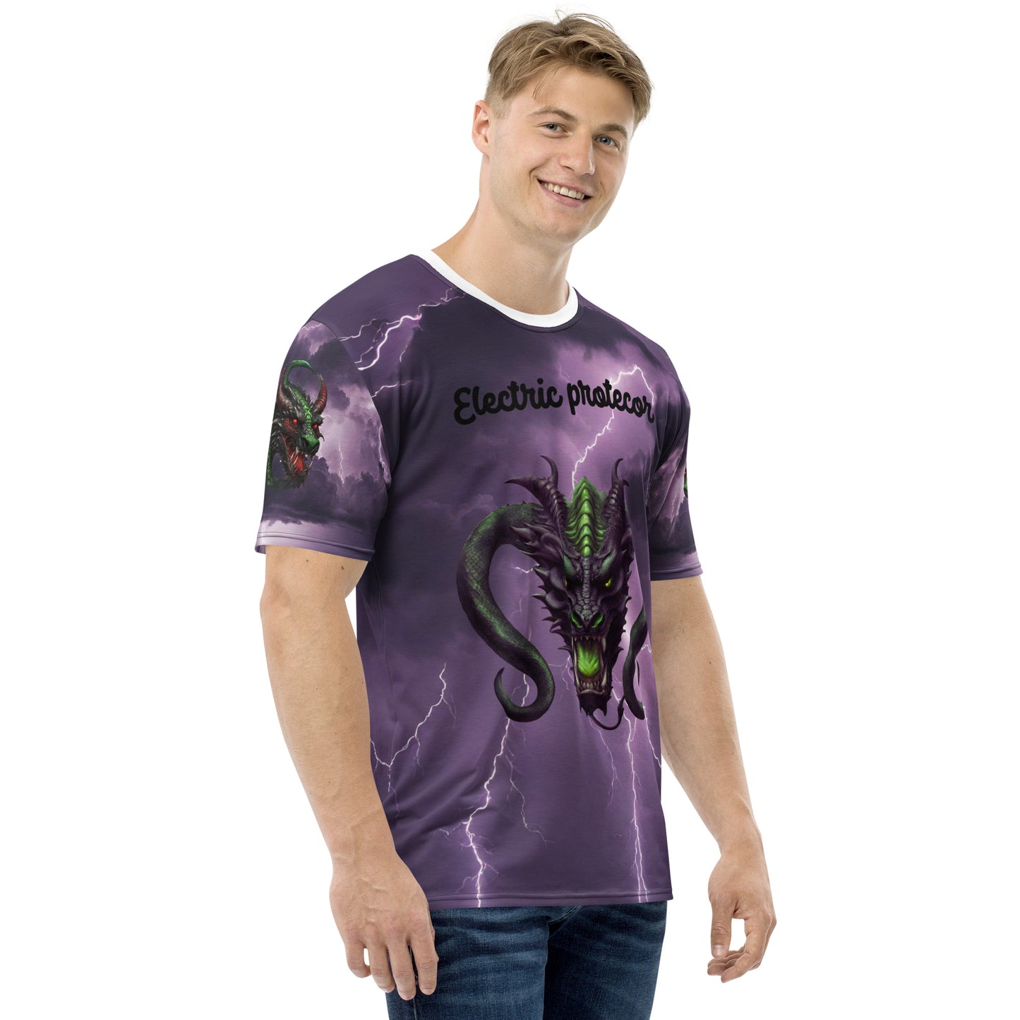 Lightning dragon Men's t-shirt