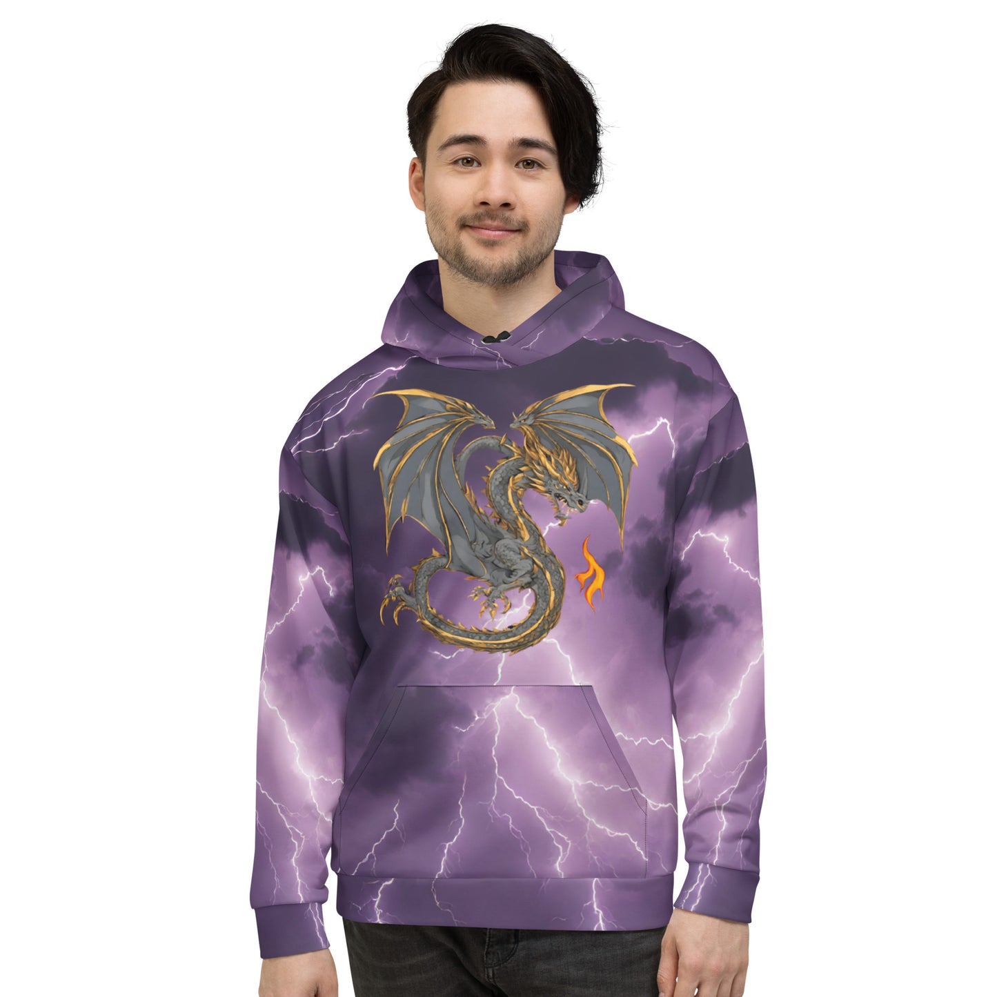 lightning dragon Unisex Hoodie