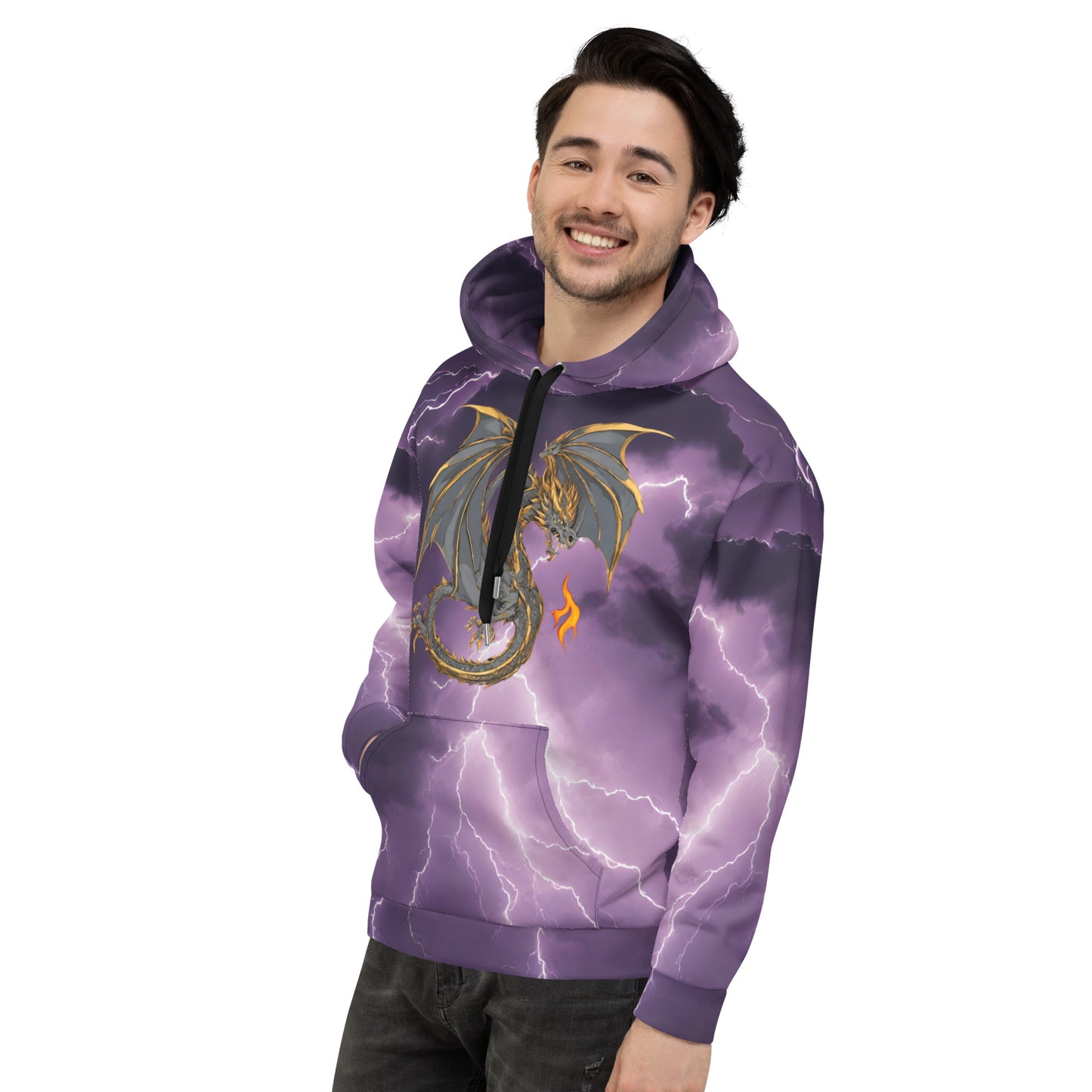 lightning dragon Unisex Hoodie