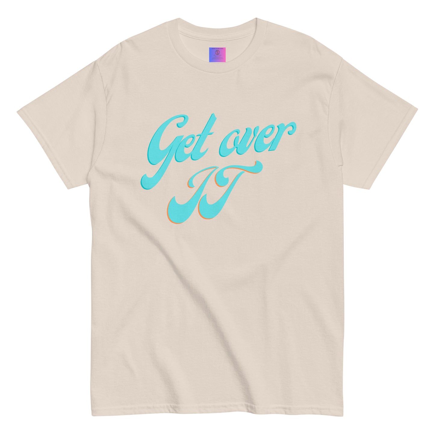 cute unisex get over it classic tee