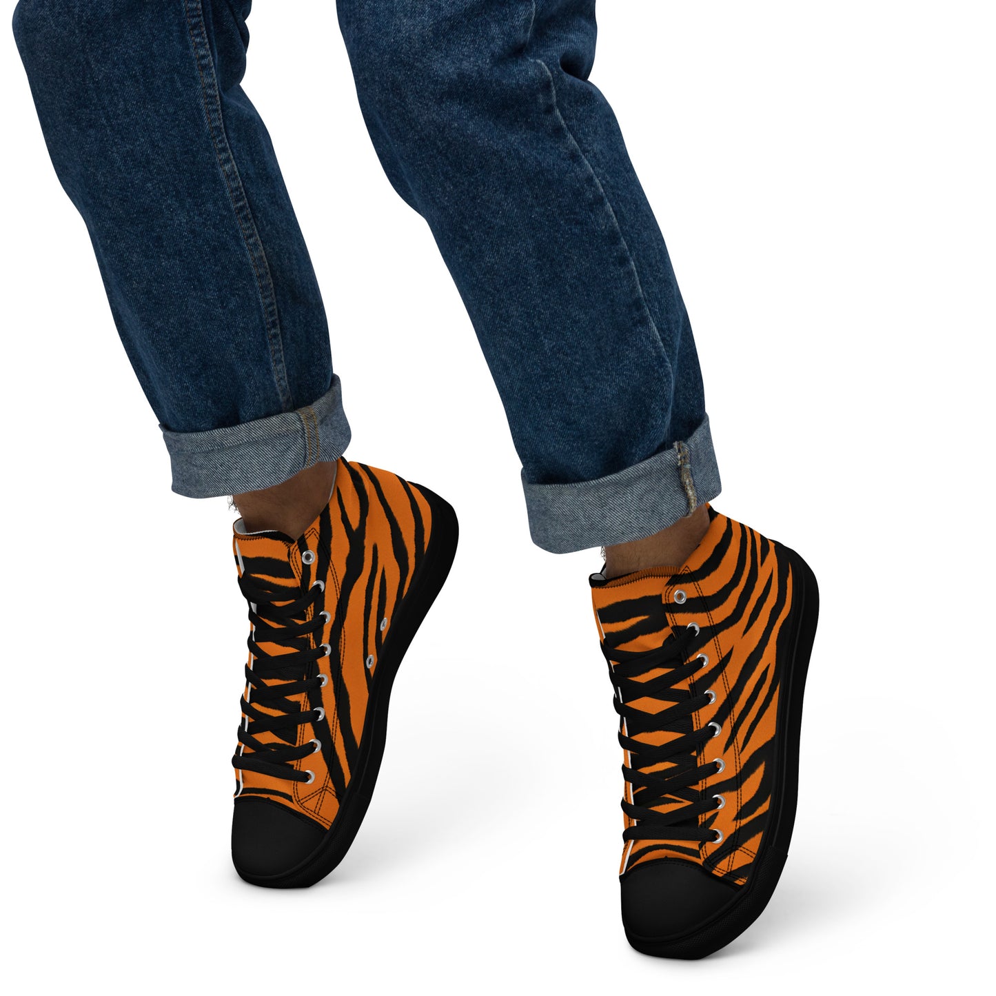 Men’s high top tiger canvas shoes