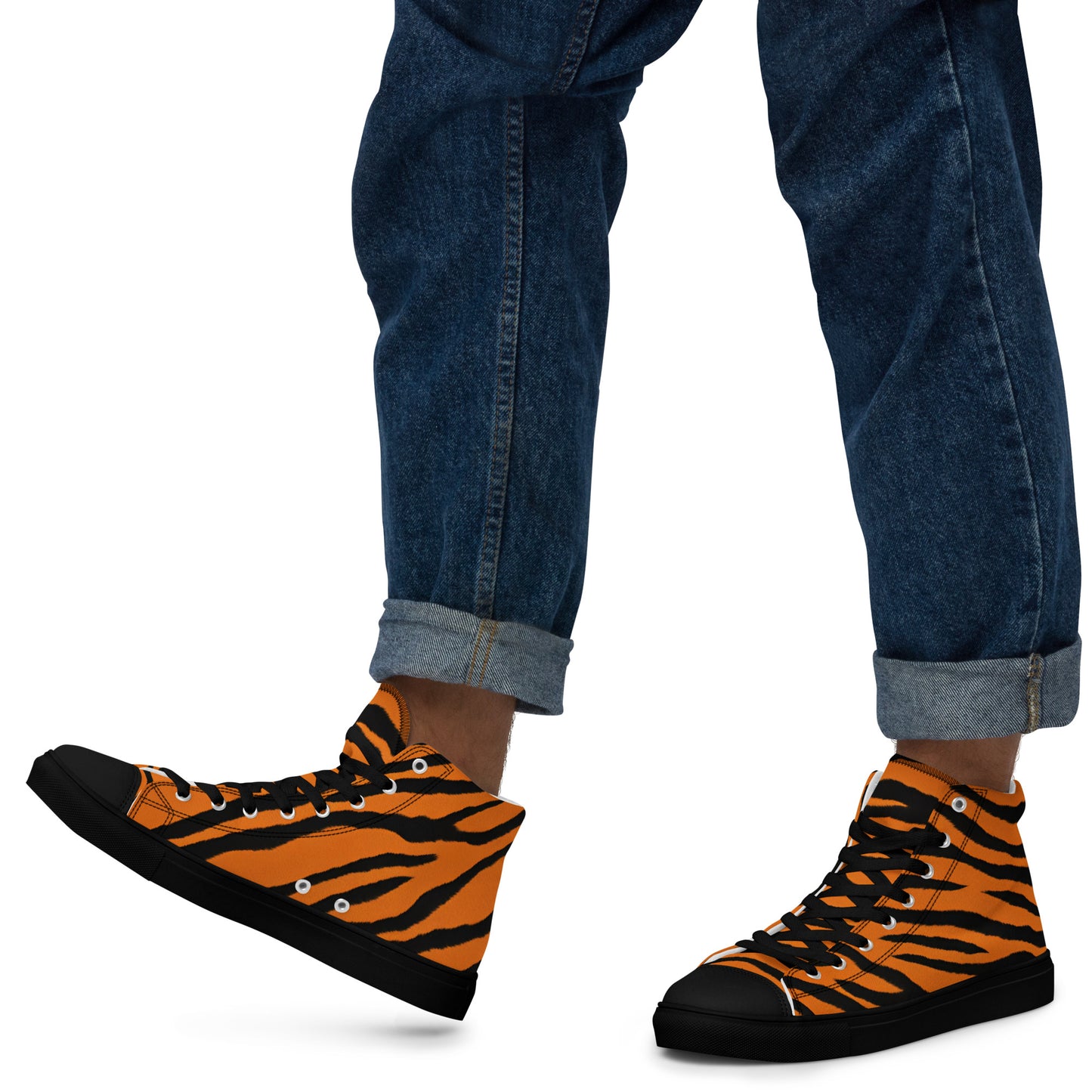 Men’s high top tiger canvas shoes