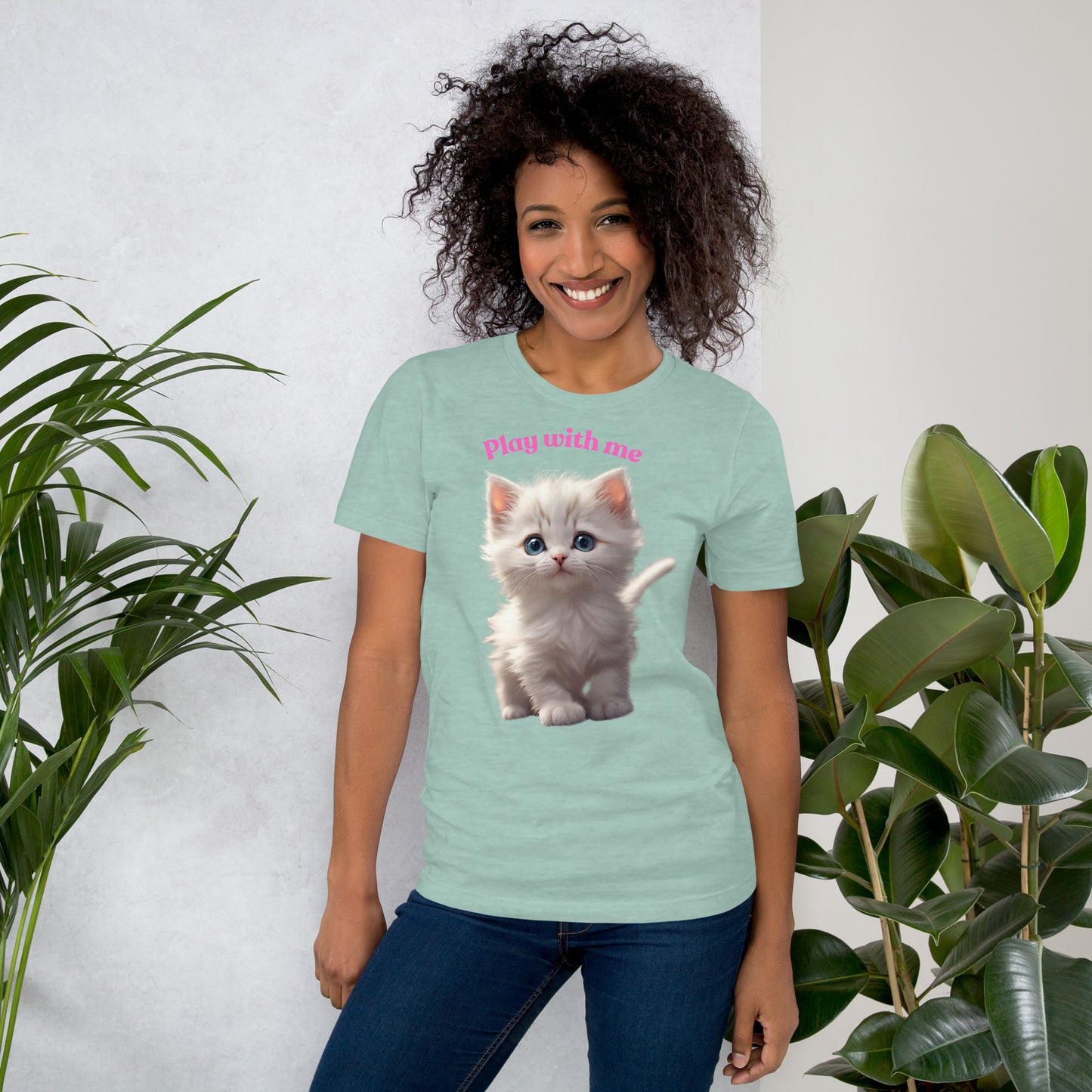 cute Play with me Unisex t-shirt