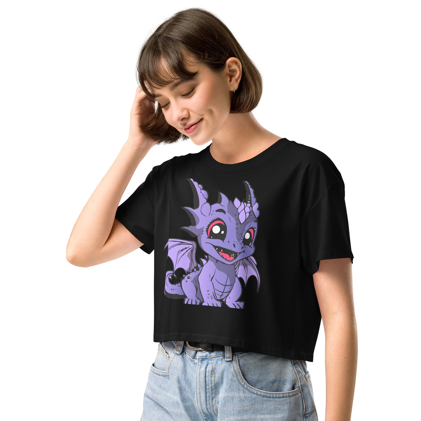 Women’s cute year of the dragon collectable crop top